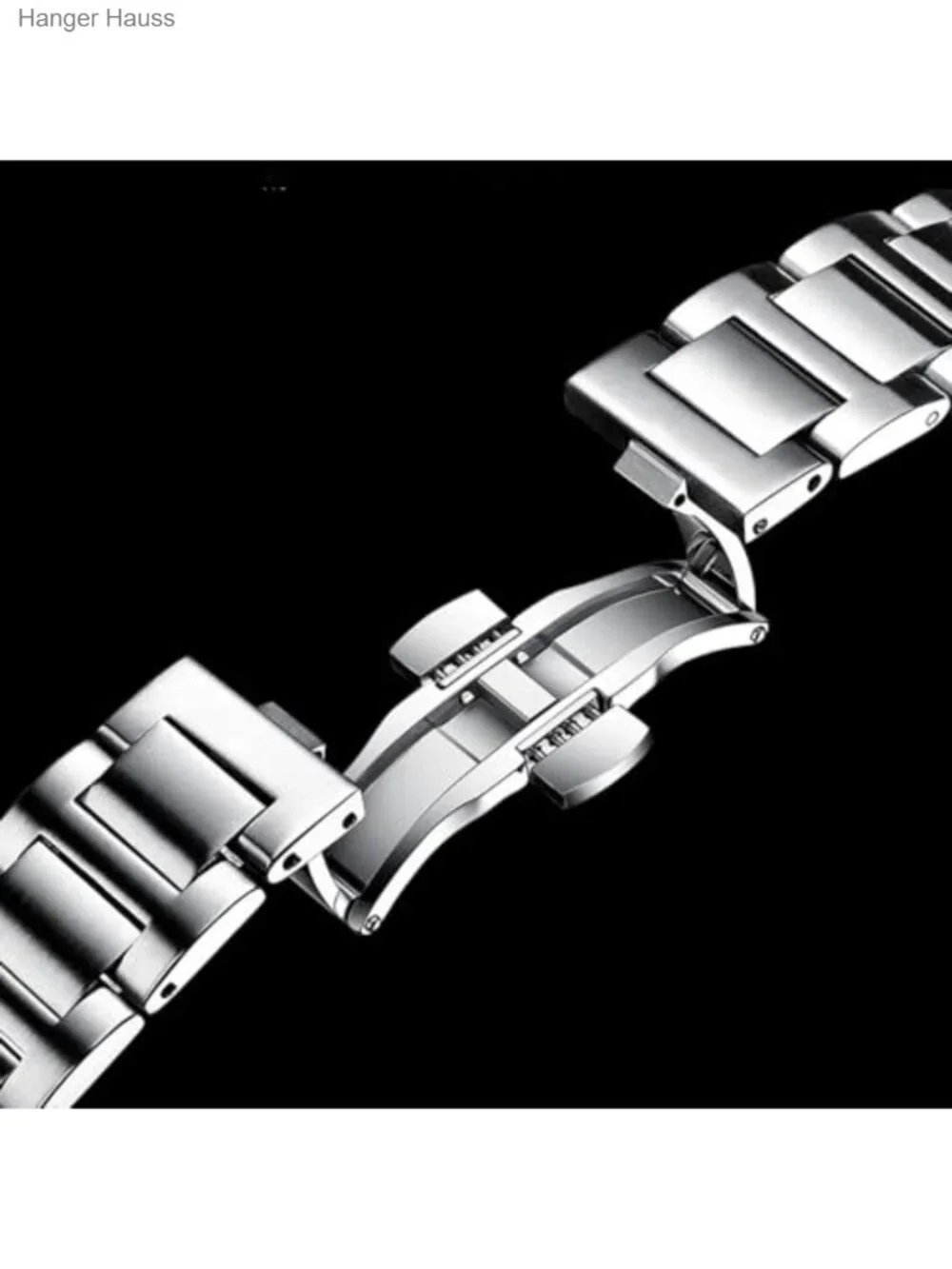 Men's Stainless Steel Quartz Watch Luminous Water Resistant Business